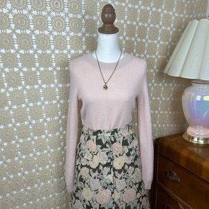 Rag & Bone Soft Pink Cashmere Sweater / Size XS
